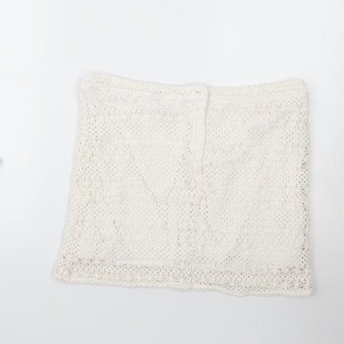 Little loves Womens White   A-Line Skirt Size 12