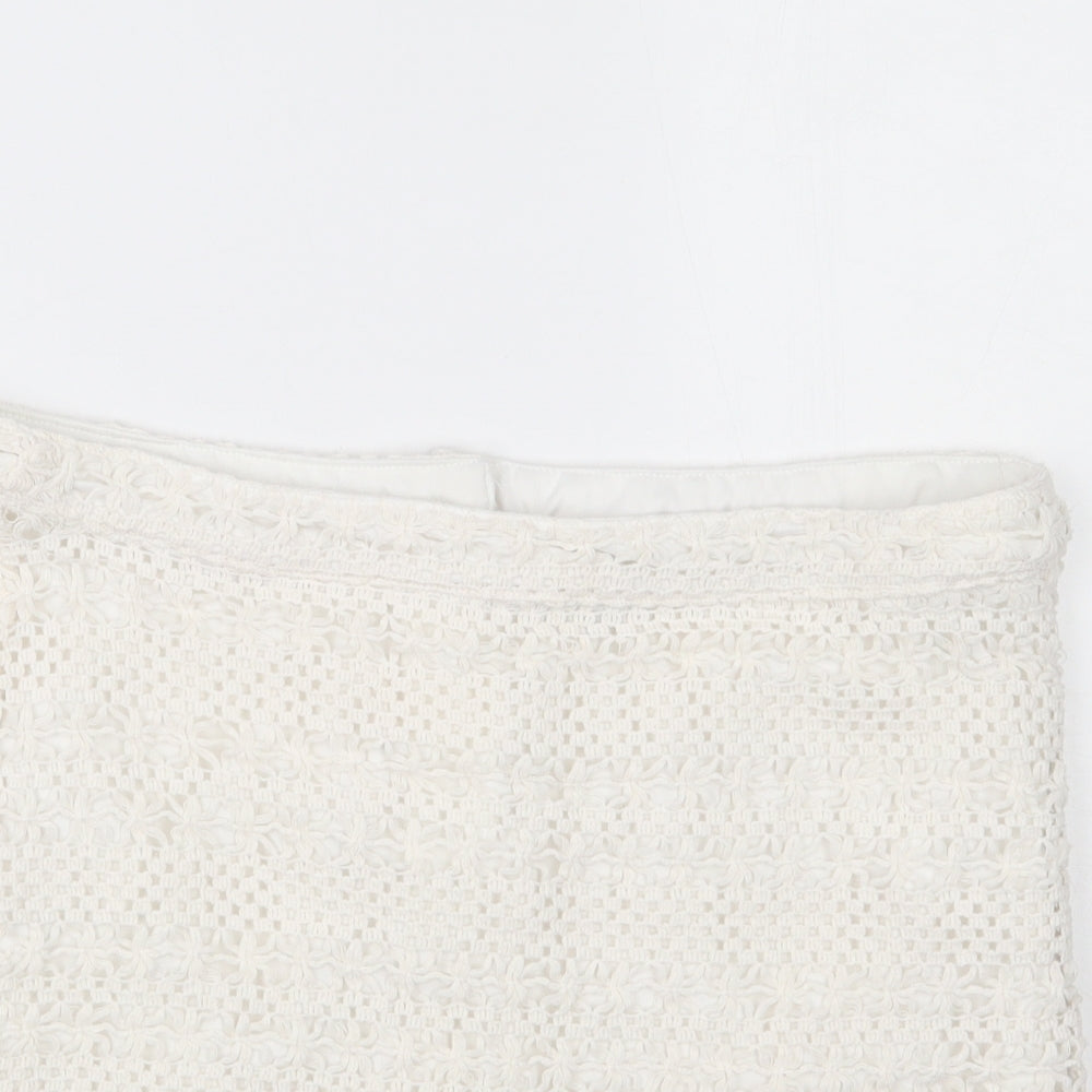 Little loves Womens White   A-Line Skirt Size 12