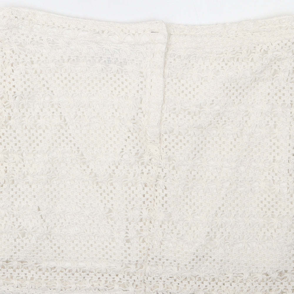Little loves Womens White   A-Line Skirt Size 12