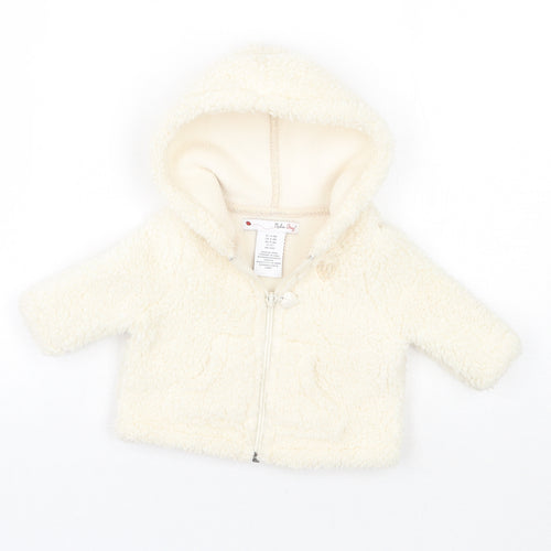 Nula Bug Girls Ivory   Jacket Coat Size 0-3 Months