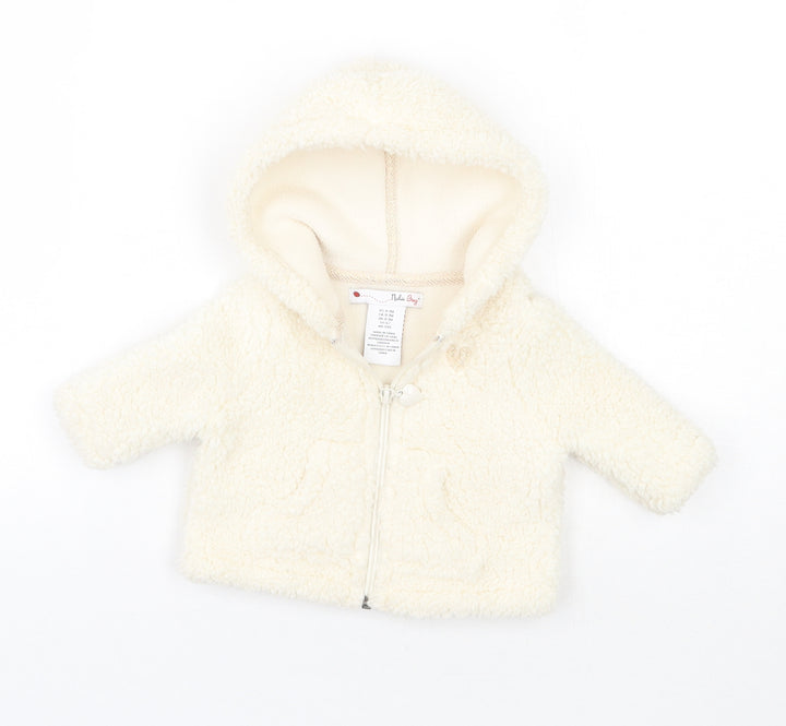 Nula Bug Girls Ivory   Jacket Coat Size 0-3 Months