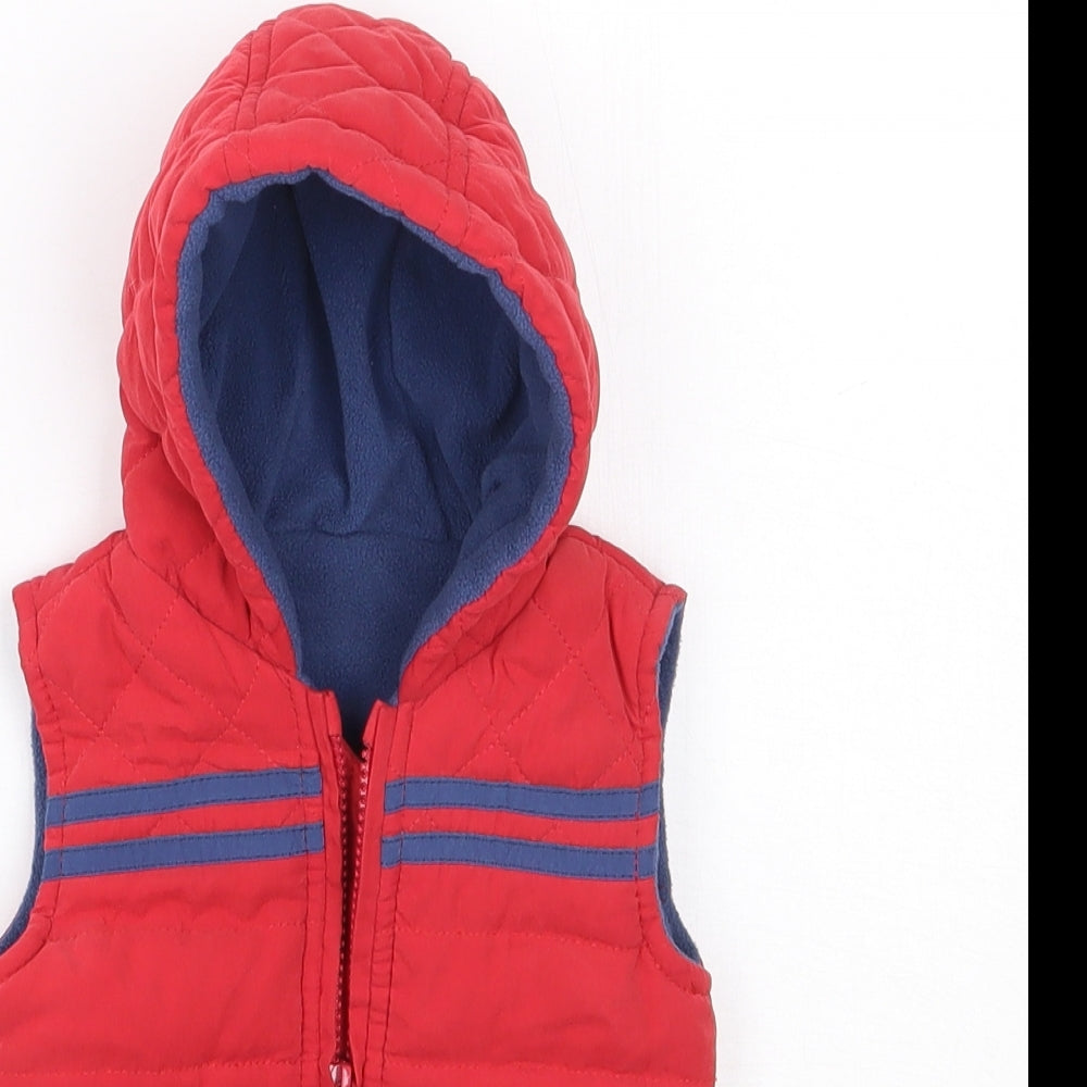 George Boys Red   Gilet Coat Size 0-3 Months  - Disney