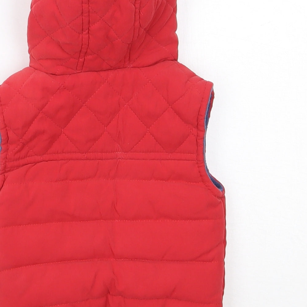 George Boys Red   Gilet Coat Size 0-3 Months  - Disney