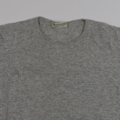 Artigiano Womens Grey   Pullover Jumper Size 4