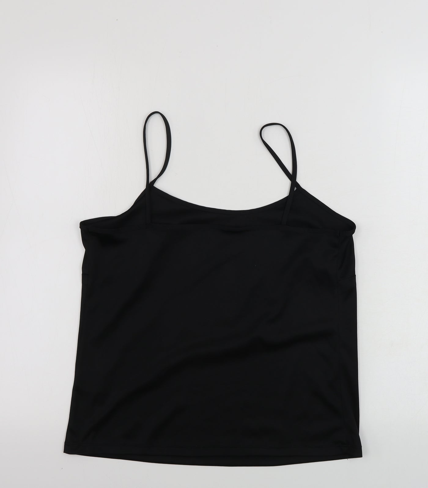 Preworn  Womens Black   Basic Tank Size 12