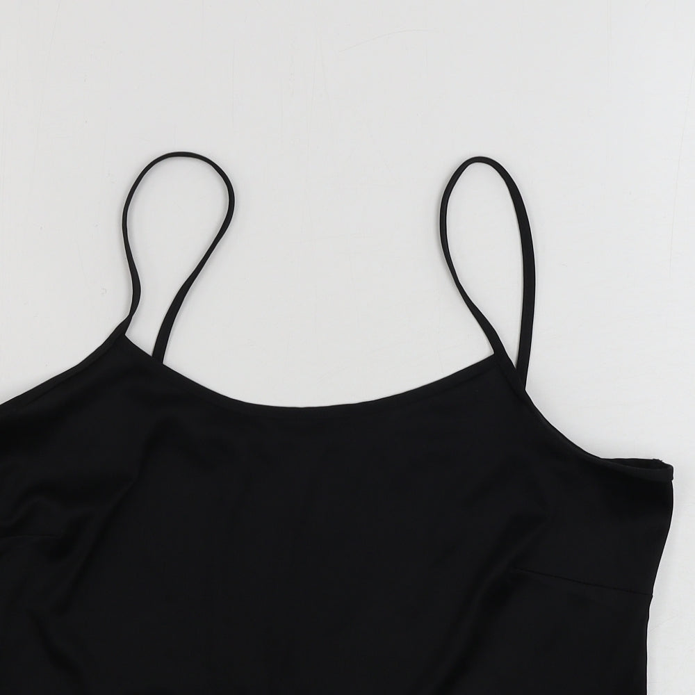 Preworn  Womens Black   Basic Tank Size 12