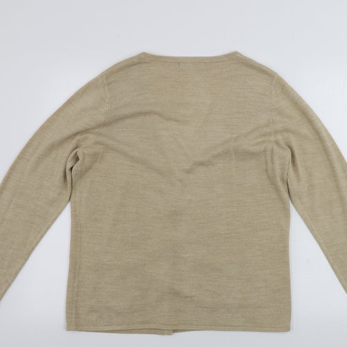 Bonmarché  Womens Beige   Cardigan Jumper Size M