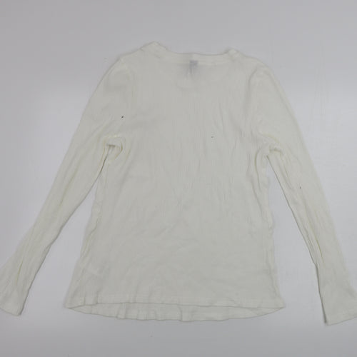 shein  Womens Ivory   Pullover Jumper Size XL