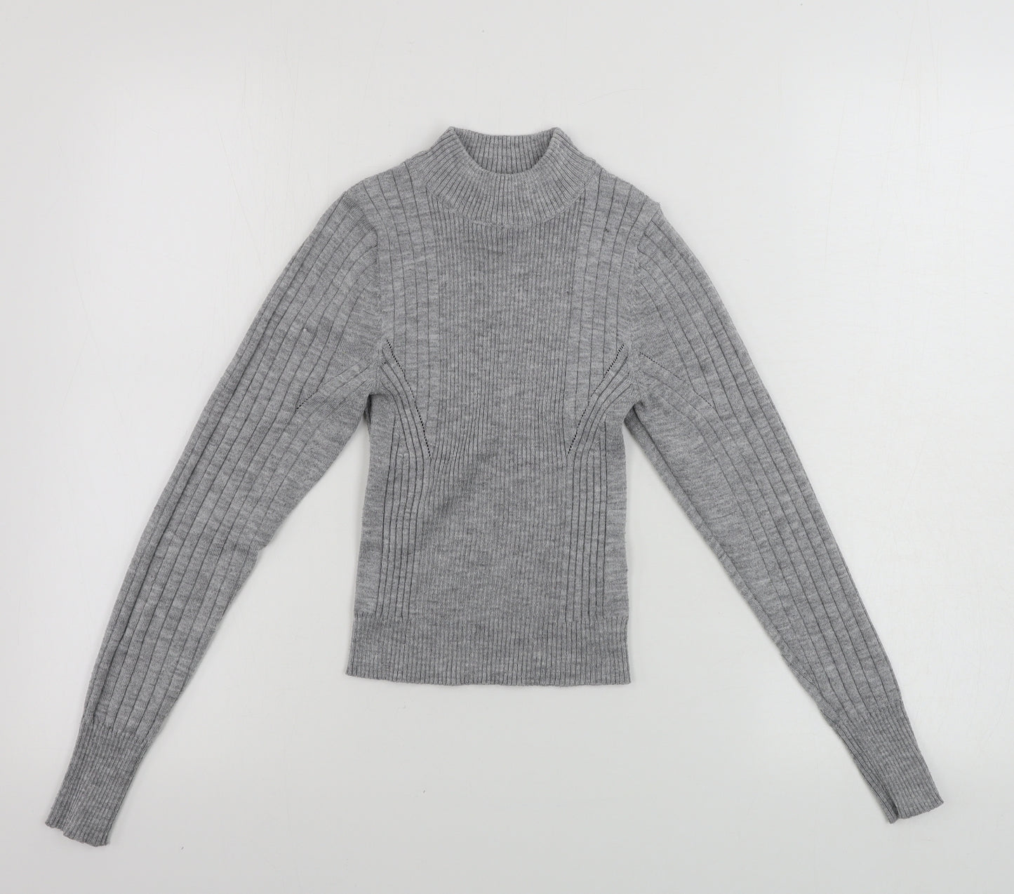 Topshop  Womens Grey   Pullover Jumper Size XS