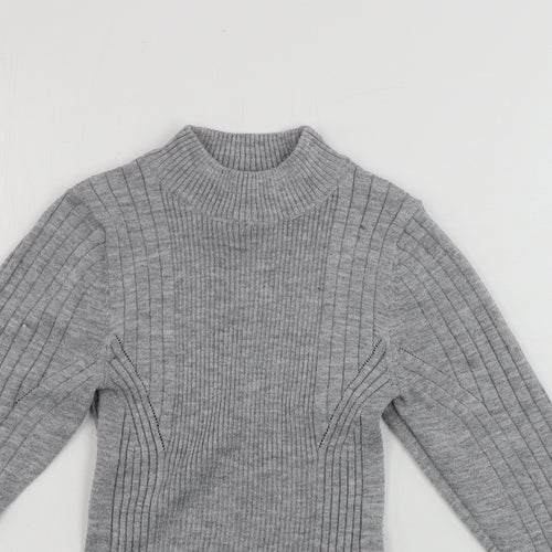 Topshop  Womens Grey   Pullover Jumper Size XS