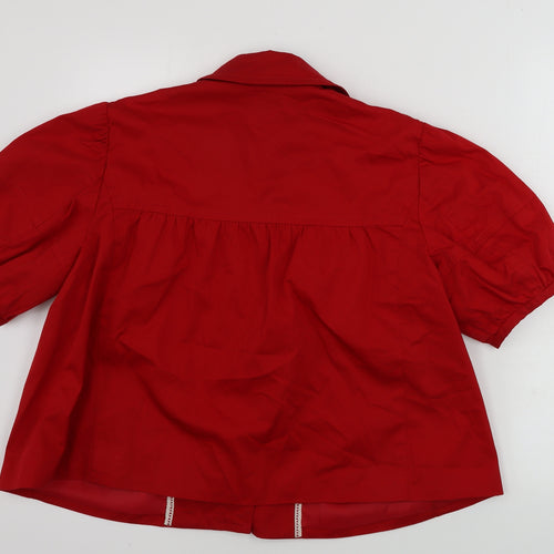 Robin Womens Red   Jacket Coat Size 12