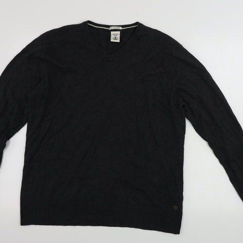 Gentlemen's Relish  Mens Grey   Pullover Jumper Size L