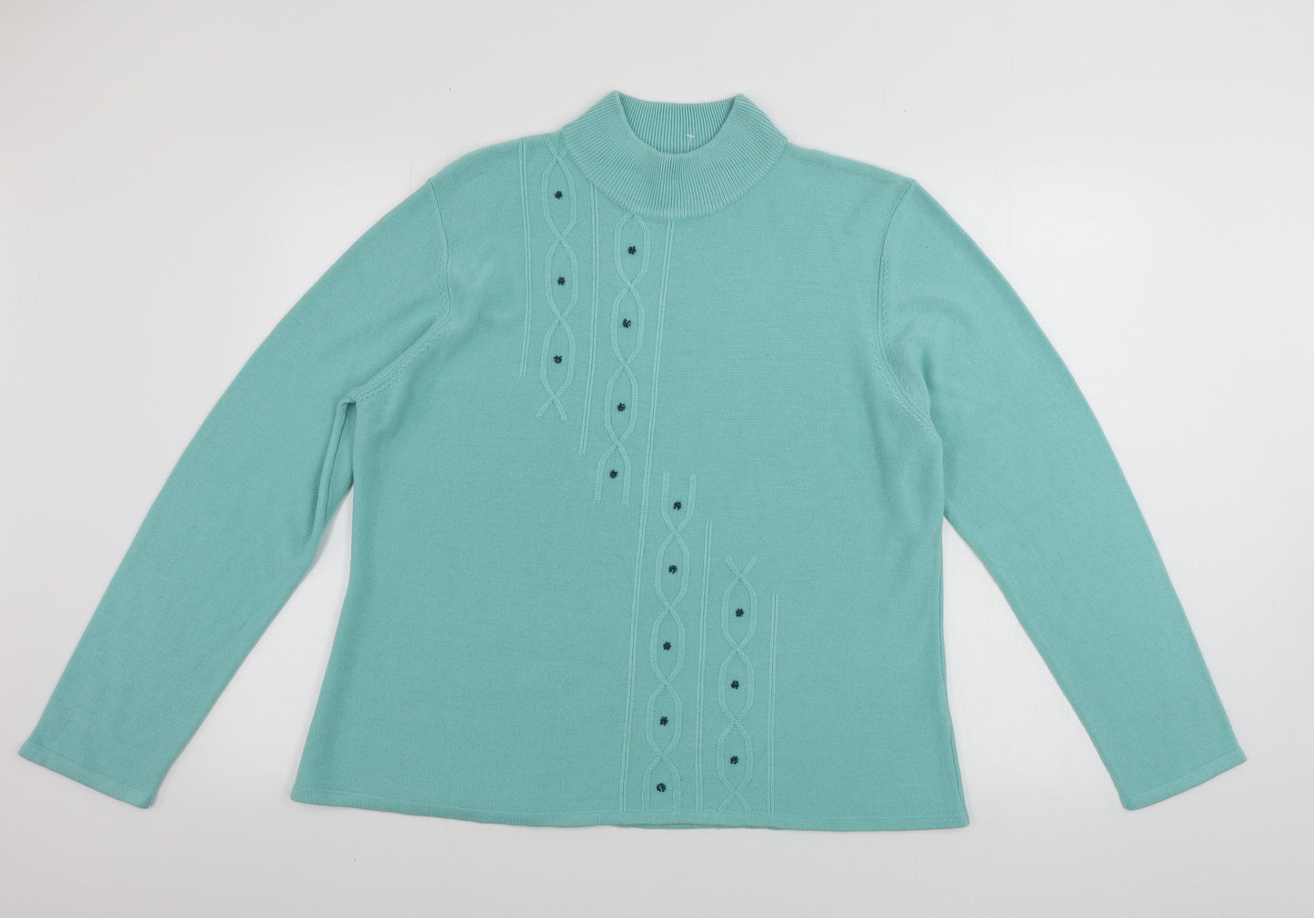 klass collection  Womens Blue   Pullover Jumper Size 2XL