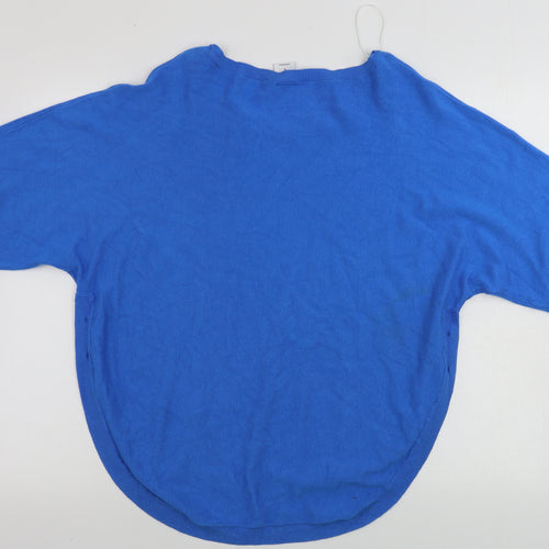 VERO MODA  Womens Blue   Pullover Jumper Size M