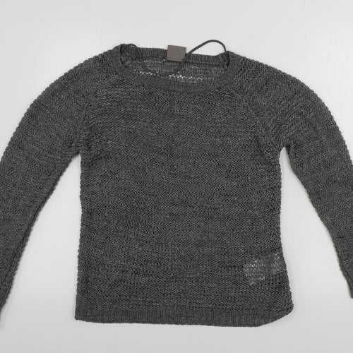 VERO MODA Womens Grey   Pullover Jumper Size XL