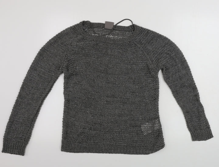 VERO MODA Womens Grey   Pullover Jumper Size XL