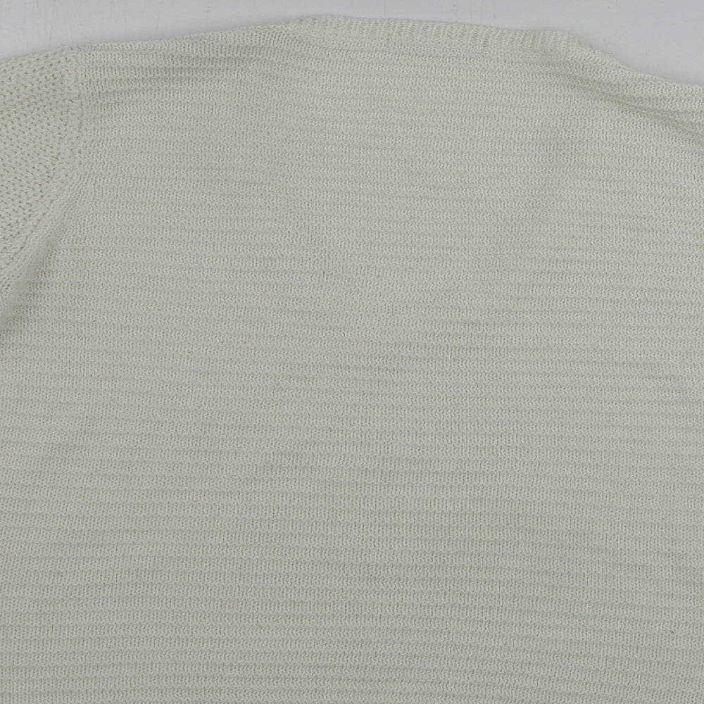 TU Womens Ivory   Pullover Jumper Size 14