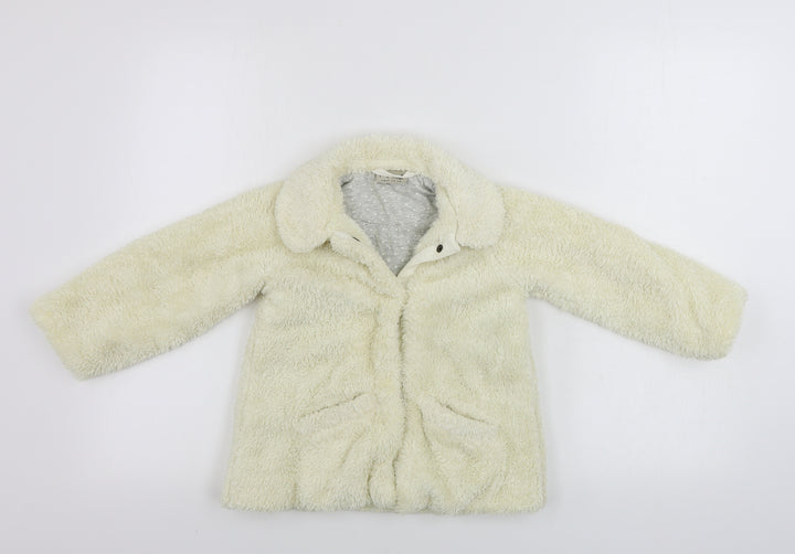 NEXT  Boys Ivory   Jacket Coat Size 3-4 Years