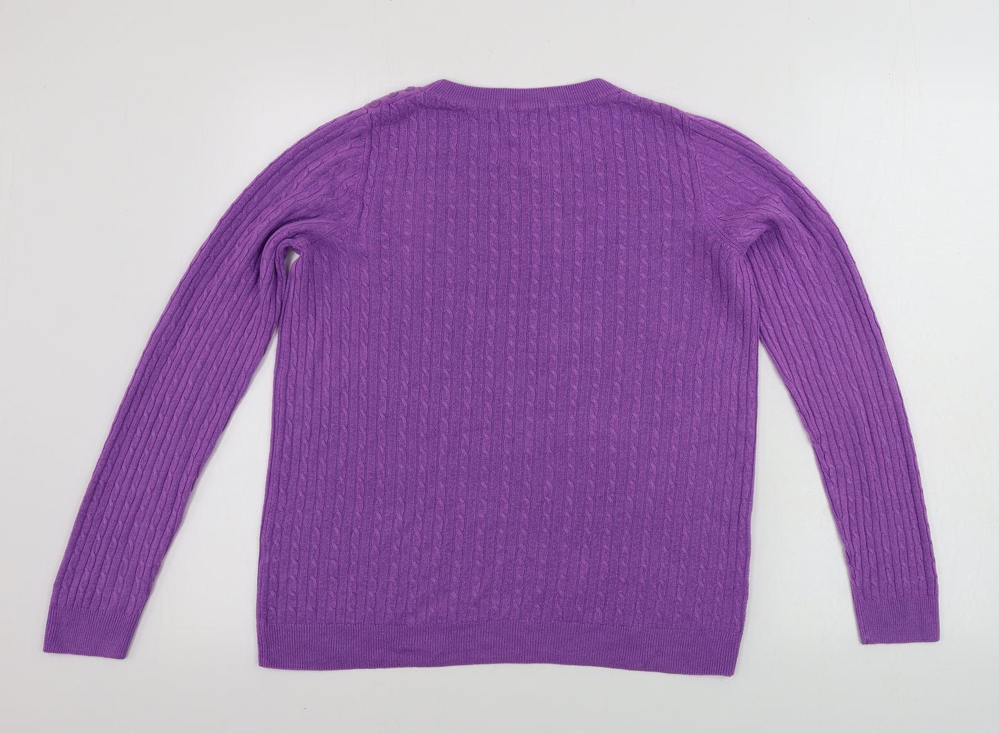 TU Womens Purple   Pullover Jumper Size 14