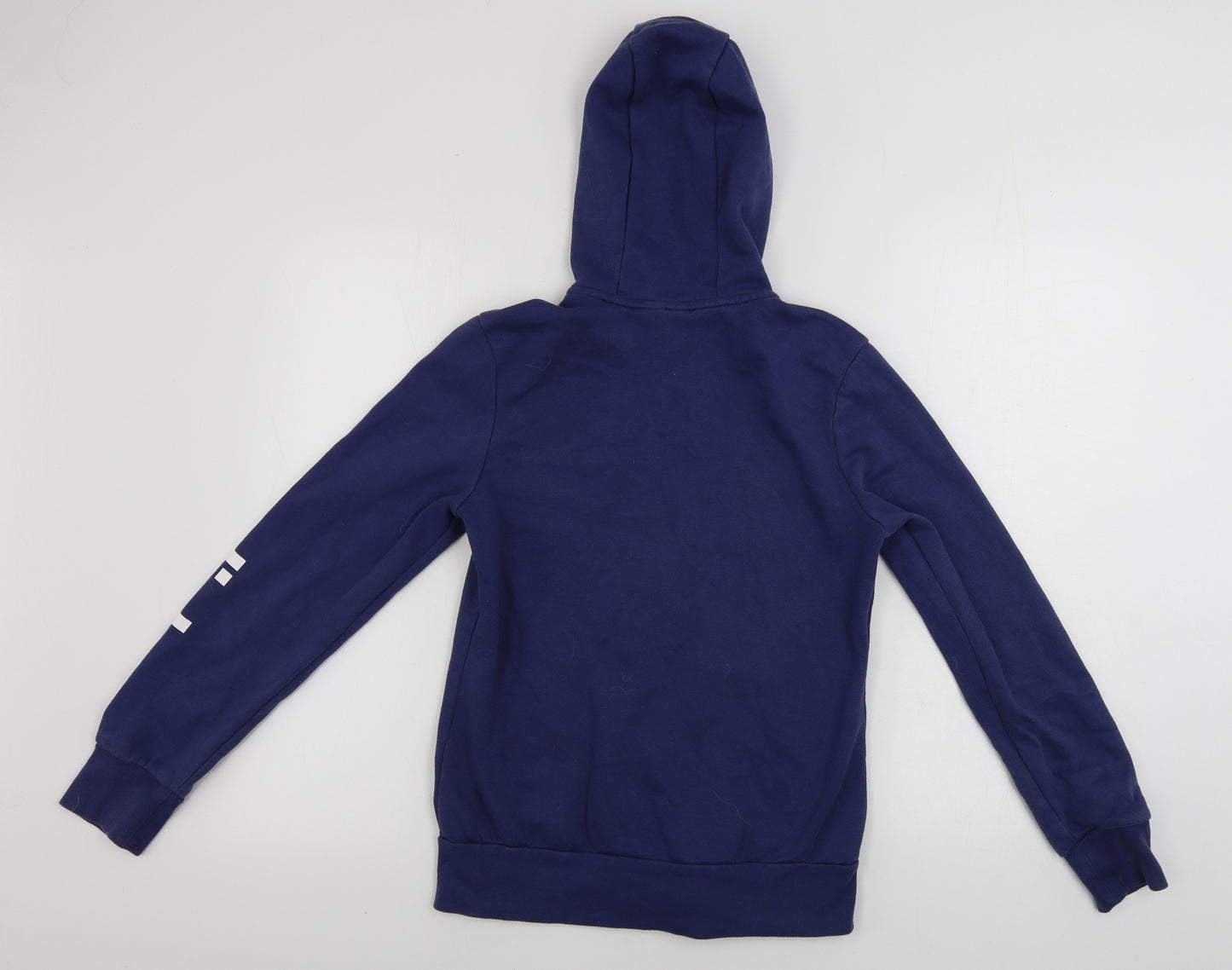 adidas  Boys Blue   Full Zip Jumper Size 13-14 Years