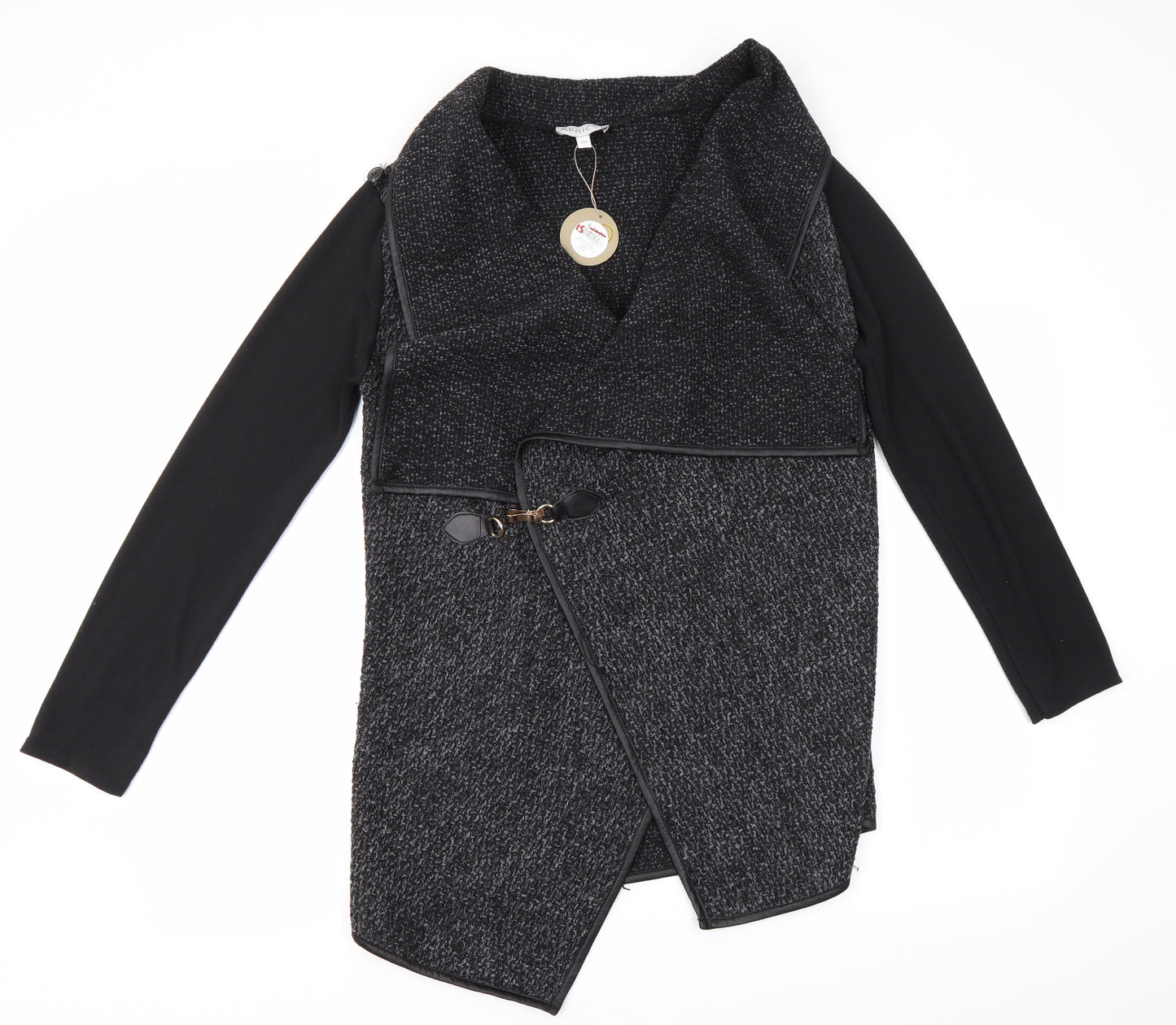 Apricot Womens Grey   Cardigan Jumper Size S