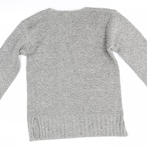 Nature Republic Womens Grey   Pullover Jumper Size M