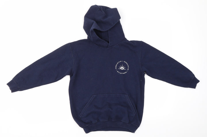 Fruit of the Loom Boys Blue Pullover Hoodie Size 9-10 Years - Peninsular Club