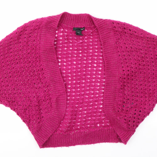 H&M Womens Pink   Cardigan Jumper Size S