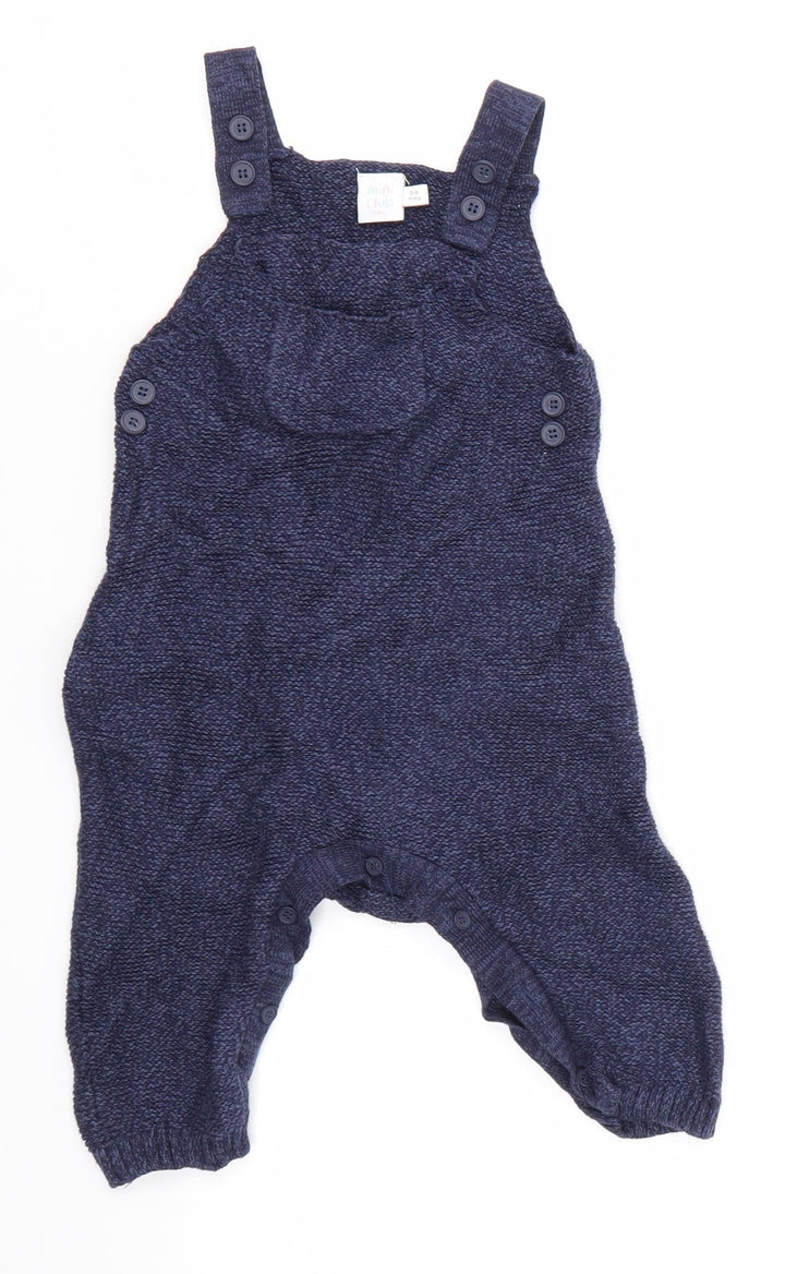 Mini Club Baby Blue Dungaree One-Piece Size 3-6 Months
