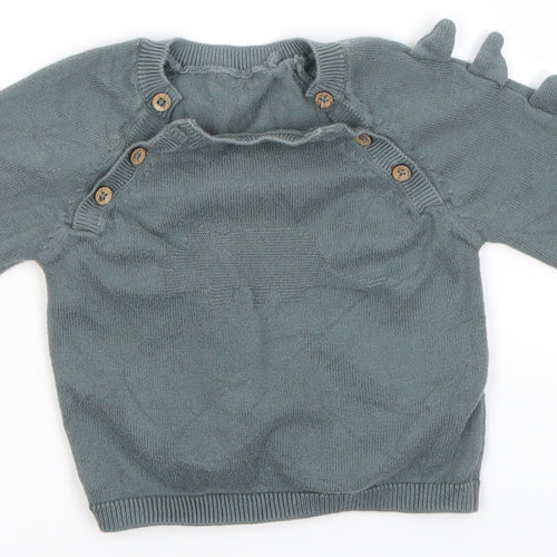 TU Baby Green   Pullover Jumper Size 6-9 Months