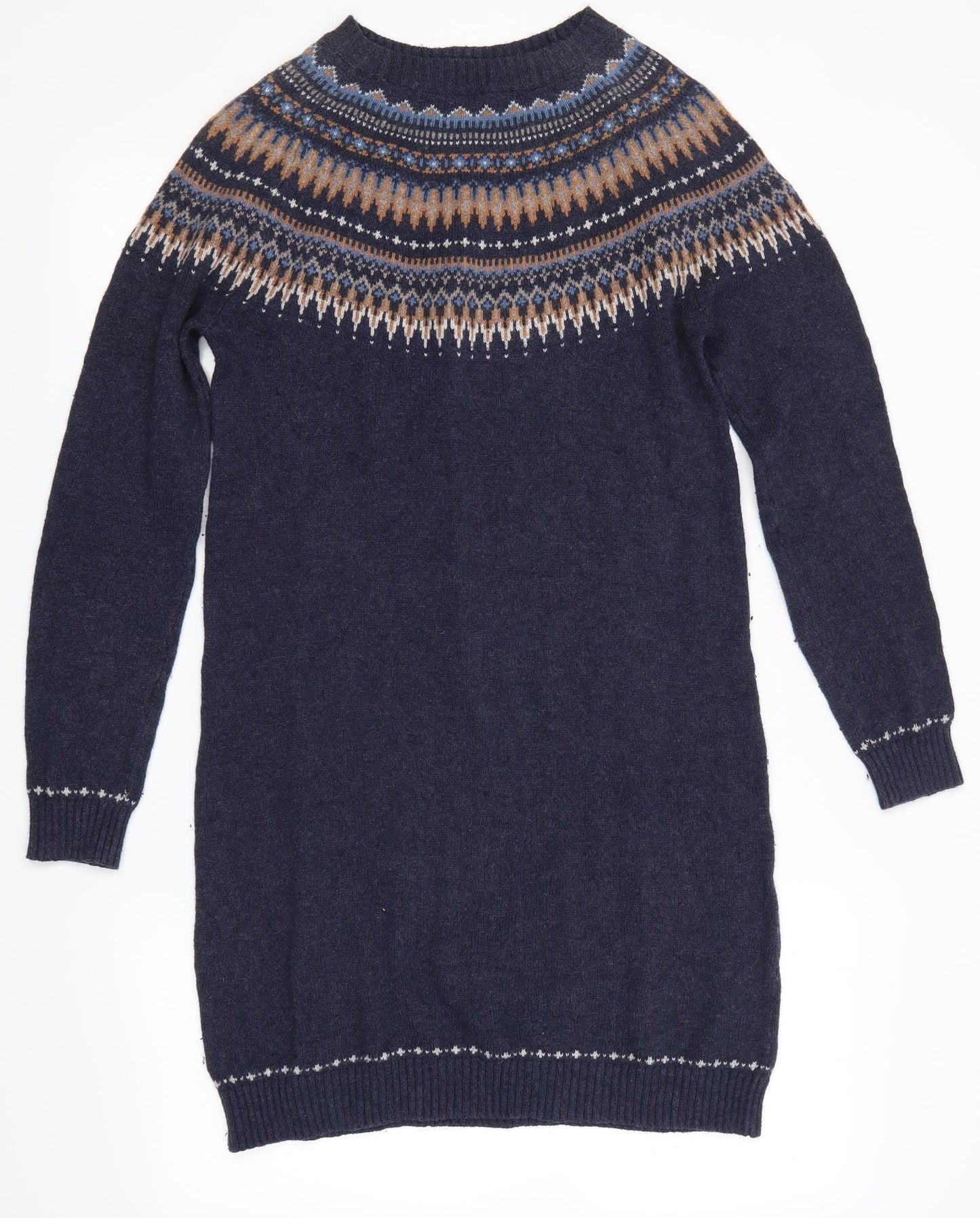 Fat Face Womens Multicoloured   Jumper Dress  Size 10