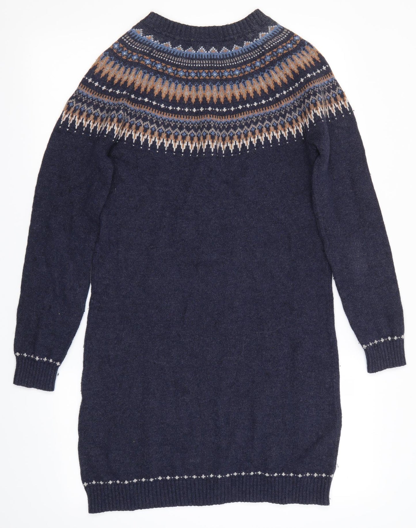 Fat Face Womens Multicoloured   Jumper Dress  Size 10