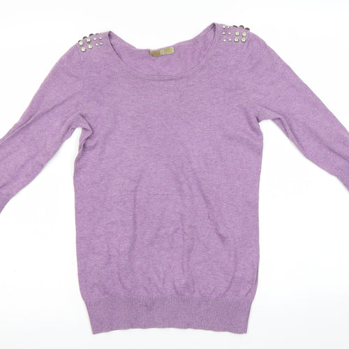 TU Womens Purple   Pullover Jumper Size 8