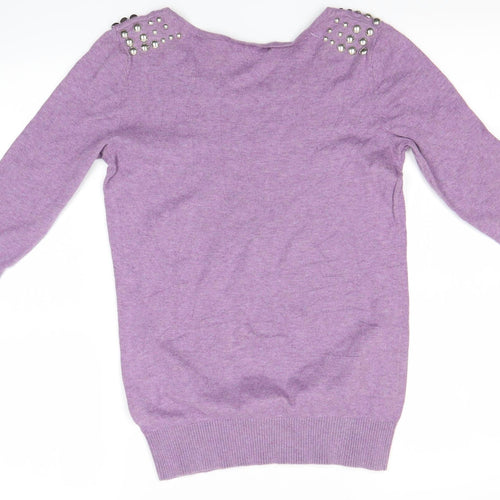 TU Womens Purple   Pullover Jumper Size 8