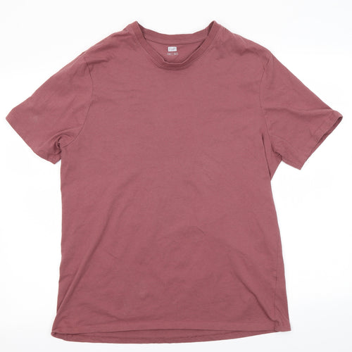 F&F Mens Pink    T-Shirt Size L