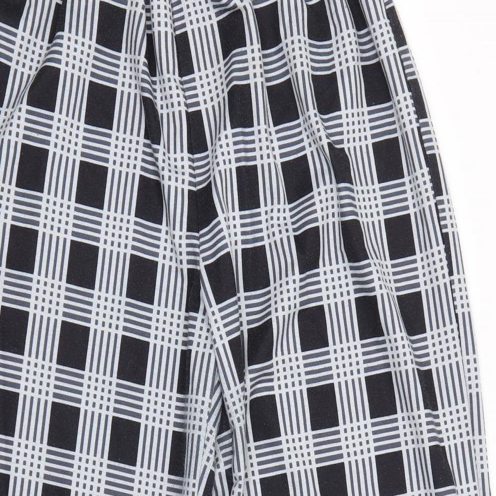 SheIn Womens Blue Check  Trousers  Size XL L26 in
