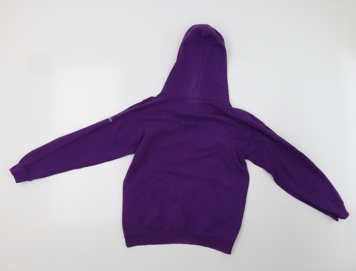 Awdis Girls Purple   Pullover Hoodie Size 12-13 Years  - Gymnastics