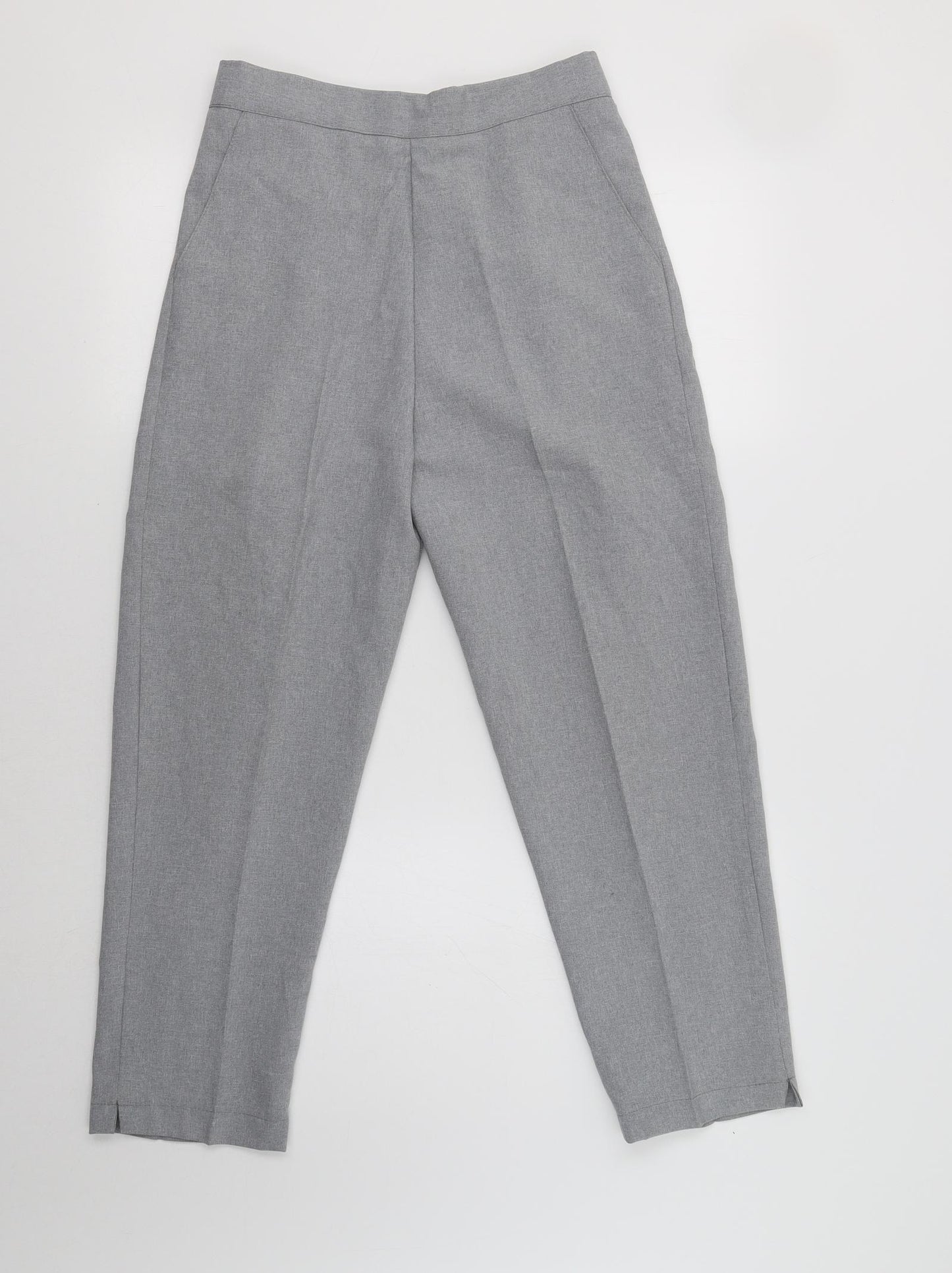 Preworn Womens Grey   Trousers  Size 12 L26 in