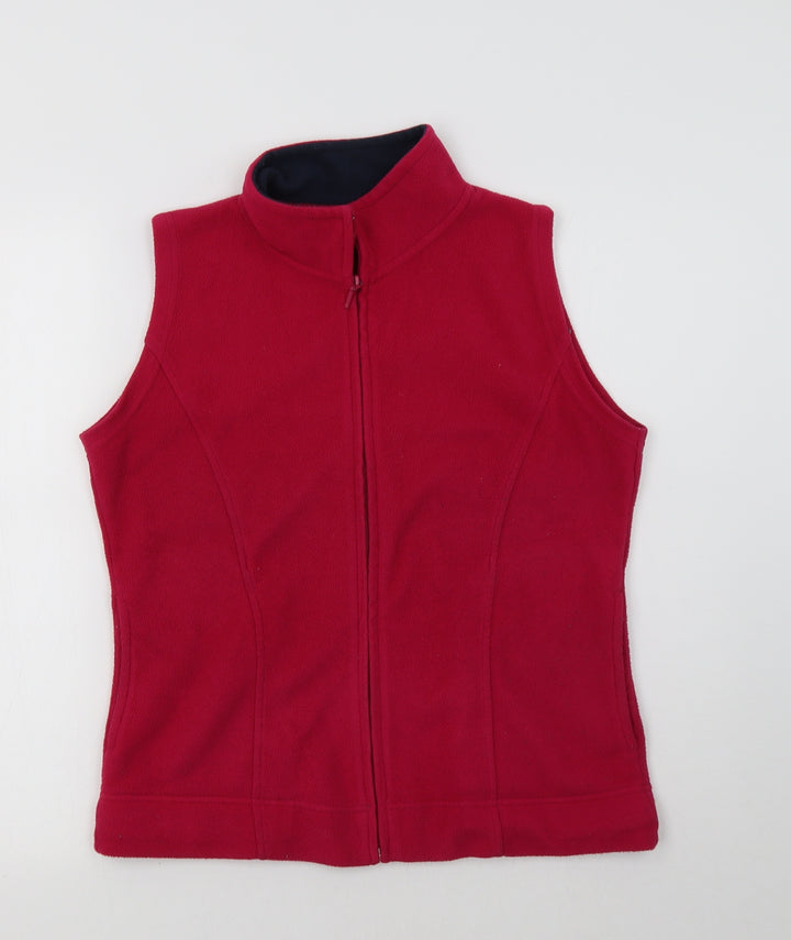 Isle Womens Pink   Gilet Coatigan Size 12