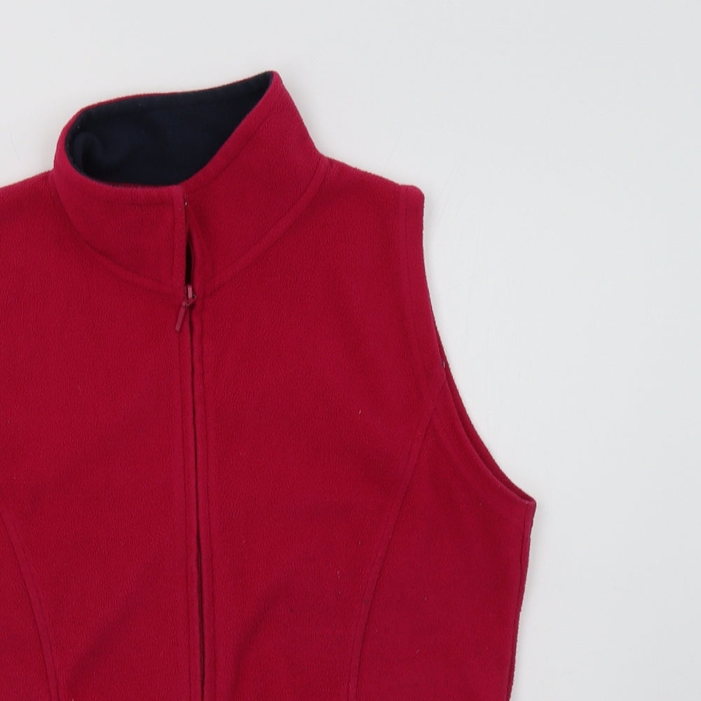 Isle Womens Pink   Gilet Coatigan Size 12
