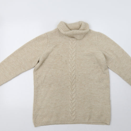 Peacocs Womens Beige   Pullover Jumper Size S