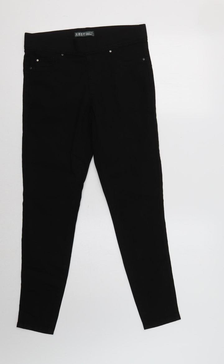 Primark Womens Black Jegging Jeans Size 10 L28 in