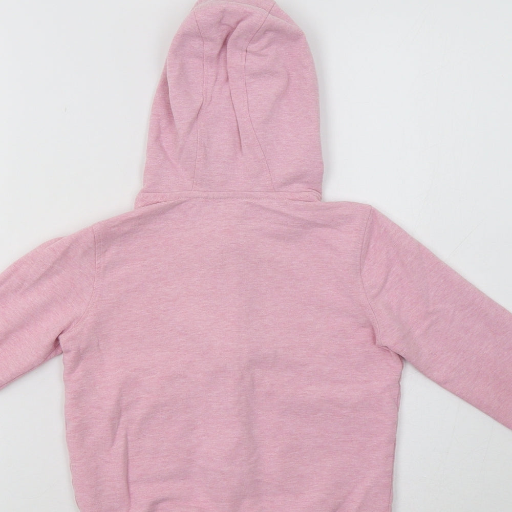 Mini Club Girls Pink   Full Zip Hoodie Size 4-5 Years  - Bunny