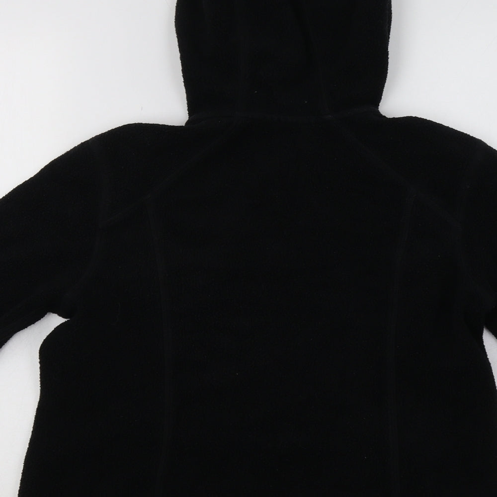 H&M Womens Black   Full Zip Hoodie Size 10