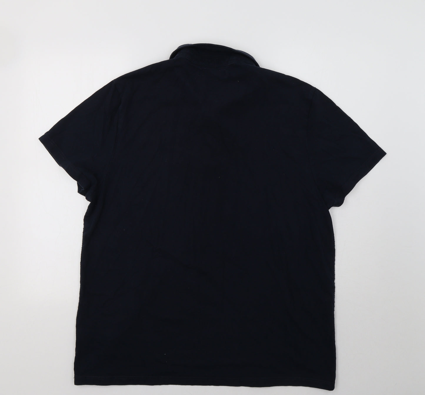 River Island Mens Blue    Polo Size XL