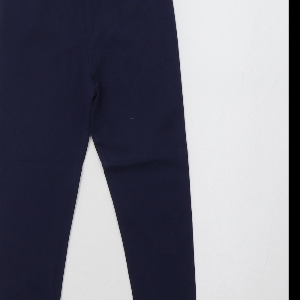 George Girls Blue   Jegging Trousers Size 5-6 Years