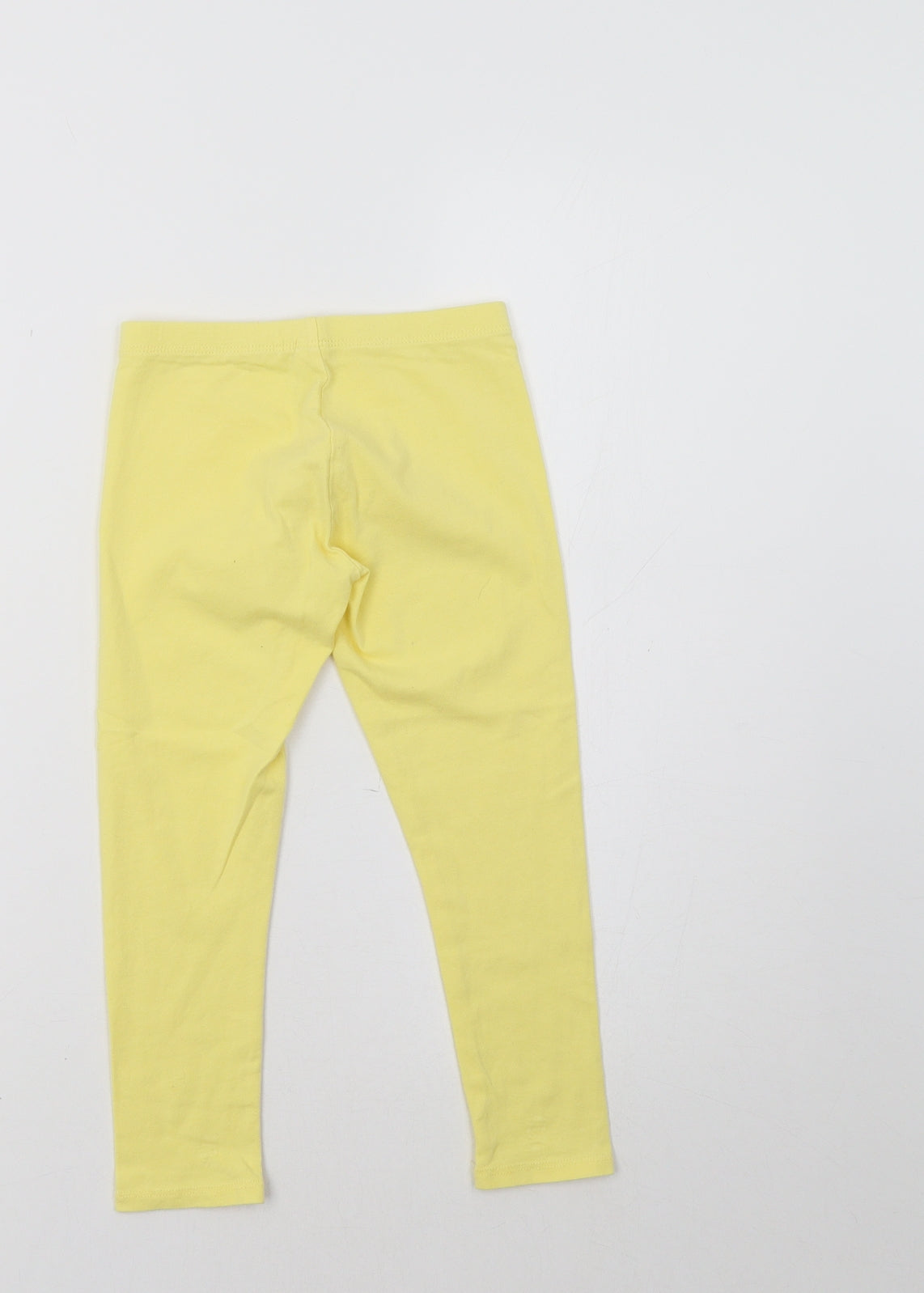 Mini Club Girls Yellow   Jegging Trousers Size 5-6 Years