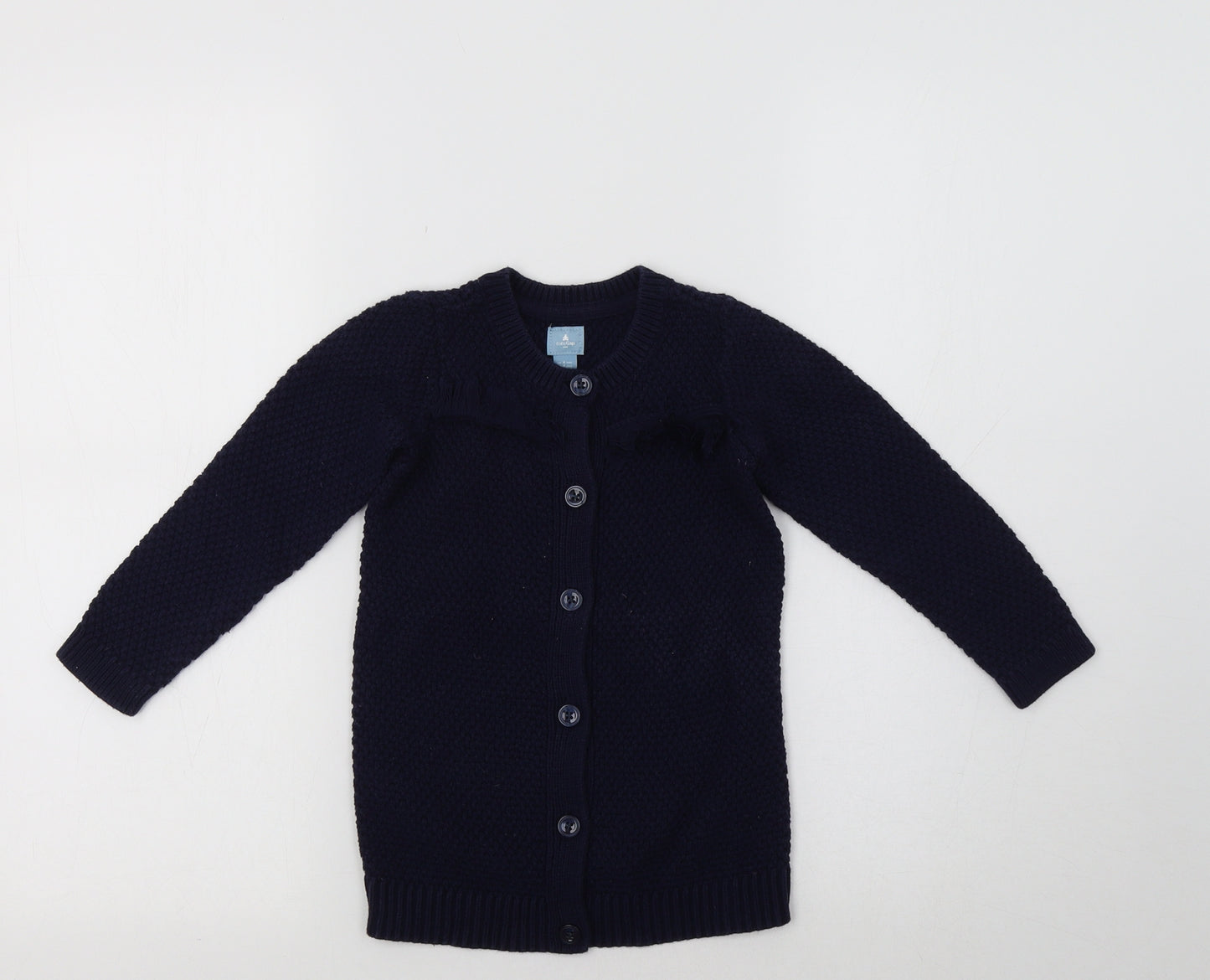 Gap Girls Blue   Cardigan Jumper Size 4 Years