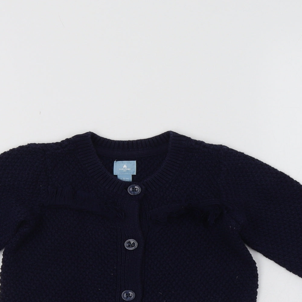 Gap Girls Blue   Cardigan Jumper Size 4 Years