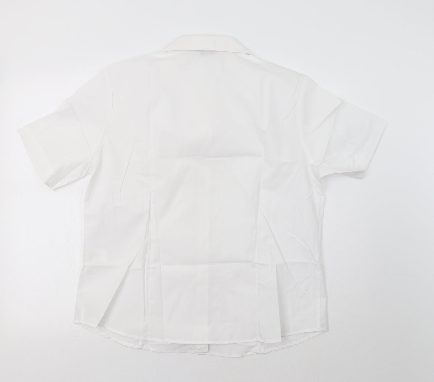 Disley Womens White   Basic Button-Up Size 18
